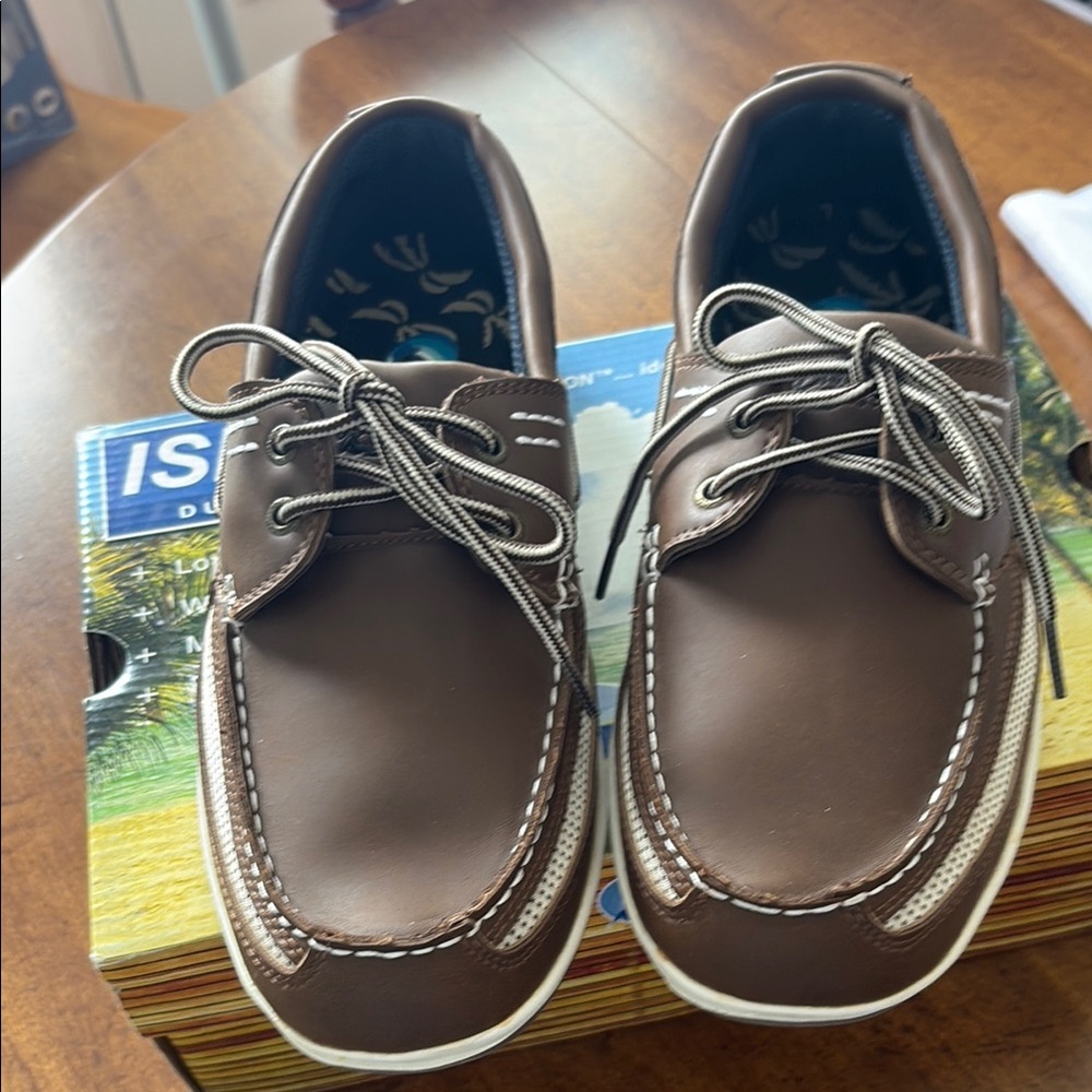Men's Brown Boat Shoes